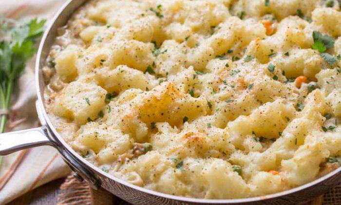 постный картофельный пирог с овощами