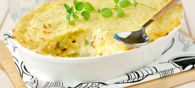 Флан-пюре с овощами