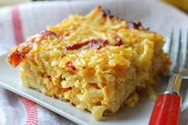 картофельная запеканка с овощами