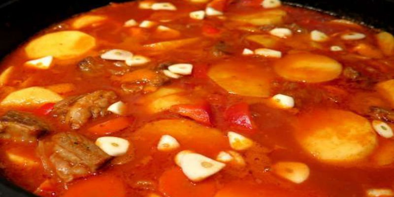 Таджикское рагу с мясом