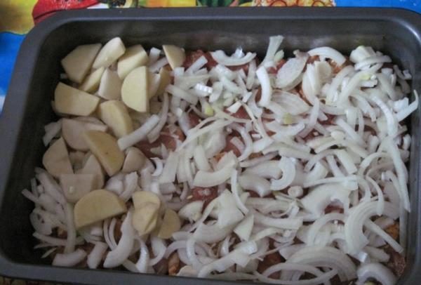 Французское мясо с картошкой: 7 рецептов приготовления мяса в духовке шаг 11