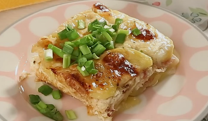 картофельная запеканка с фаршем в духовке