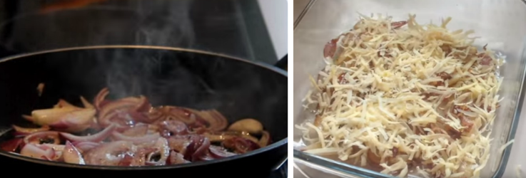 картофельная запеканка с фаршем в духовке