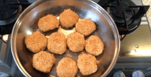 Морковные котлеты с окарой
