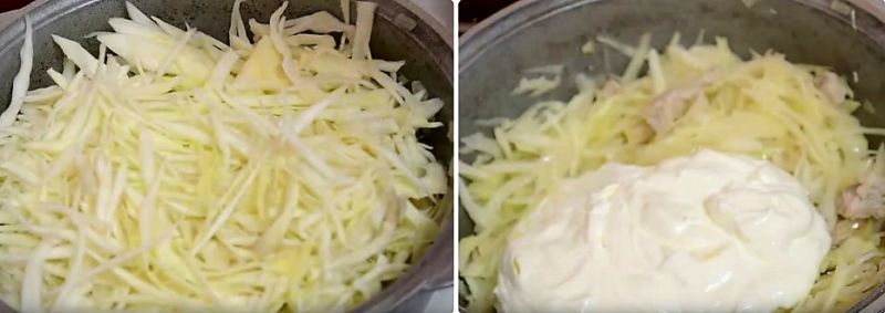 тушеная капуста по классическому рецепту