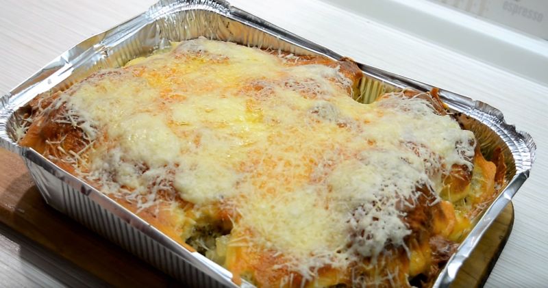 французское мясо с запеченным картофелем