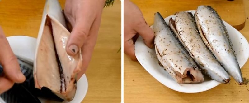 запеченная скумбрия