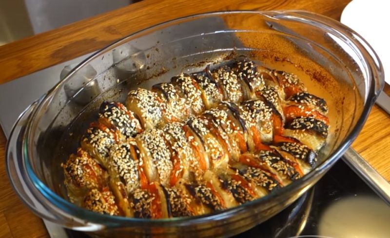 запеченная скумбрия