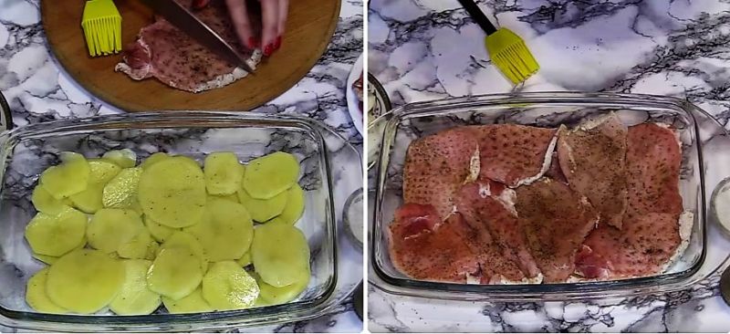 французское мясо с картошкой в ​​духовке рецепт с фото