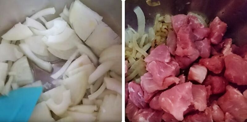 гуляш из свинины с подливкой рецепт
