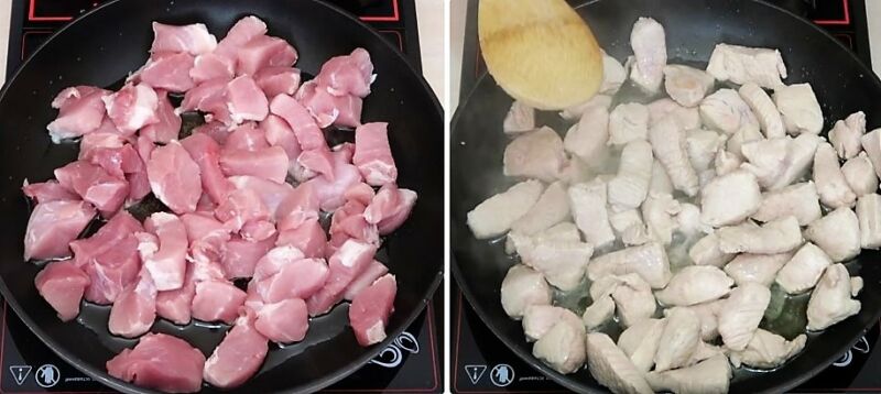 гуляш из свинины с подливкой рецепт