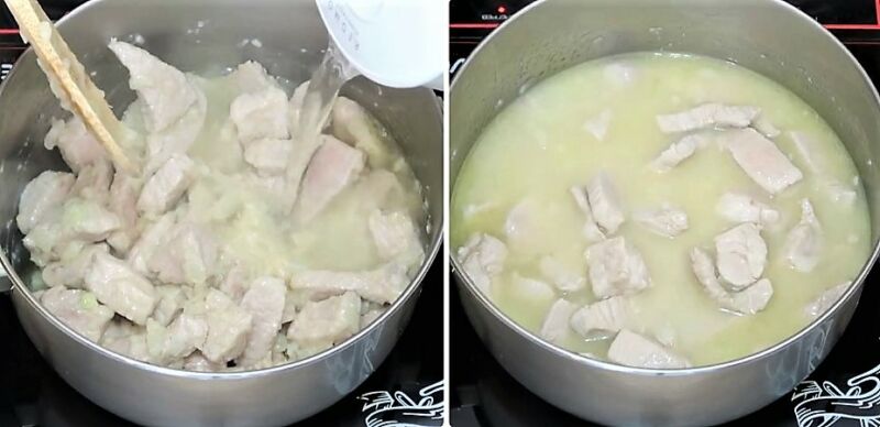 гуляш из свинины с подливкой рецепт