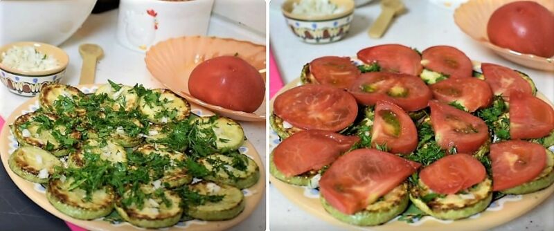 жареные кабачки на сковороде