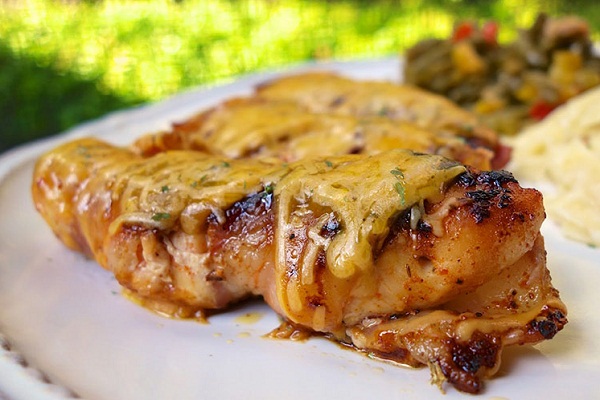 Куриные ножки с сыром