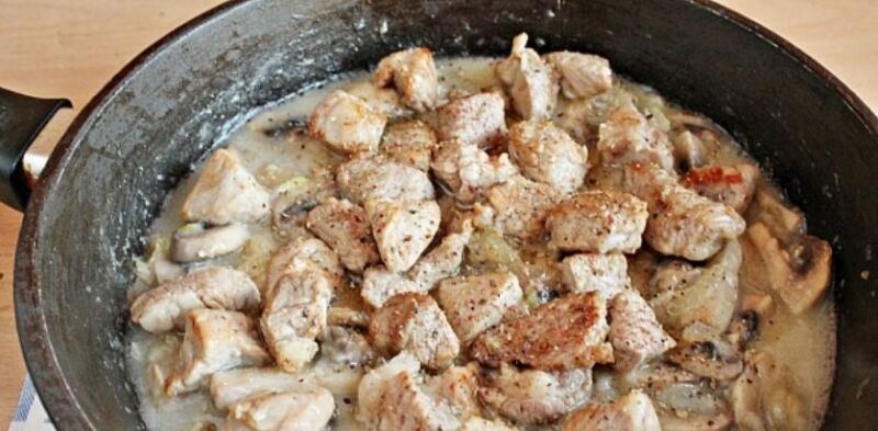 Свинина на сковороде: 9 простых и вкусных рецептов шаг 18