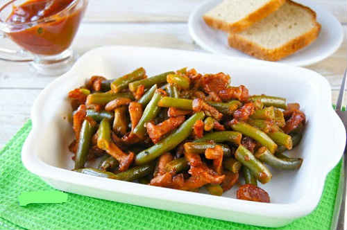 рецепт стручковой фасоли