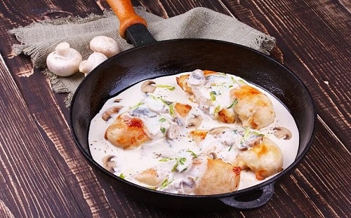 рецепт кремовой куриной грудки