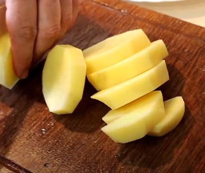 жаркое из свинины с запеченным картофелем-2