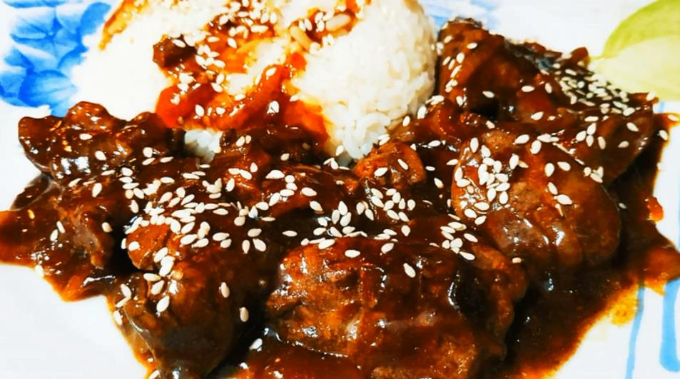 Вкусный китайский рецепт куриной печени с овощами