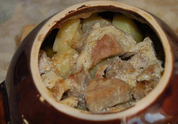 Жаркое из свинины с картофелем - 10 пошаговых рецептов