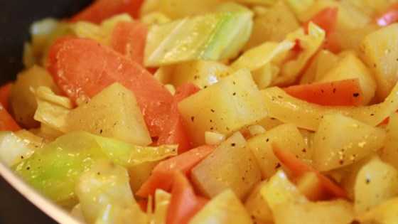 вкусный картофель в мультиварке без мяса